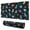 Dark Blue Dinosaurs-1, variant on Long Mouse Pads for Desk,Dark Blue Space Dinosaur Pattern Desk Mats on Top Of Desks, Desk Mouse Pad Extra Large with 3mm Non-Slip Base and Stitched Edge for Gaming,Office,Work,Home 31.5"x11.8"