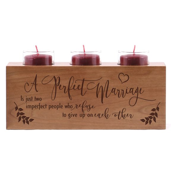 Wedding Cherry Candle Holder - A Perfect Marriage