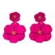 thumbnail image 2 of Pendientes colgantes de flores, pendientes de pétalos florales, pendientes colgantes para vacaciones, mujeres, niñas, joyería del día de San Valentín,, 2 of 8