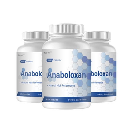 (3 Pack) Anaboloxan - Anaboloxan Natural High Performance
