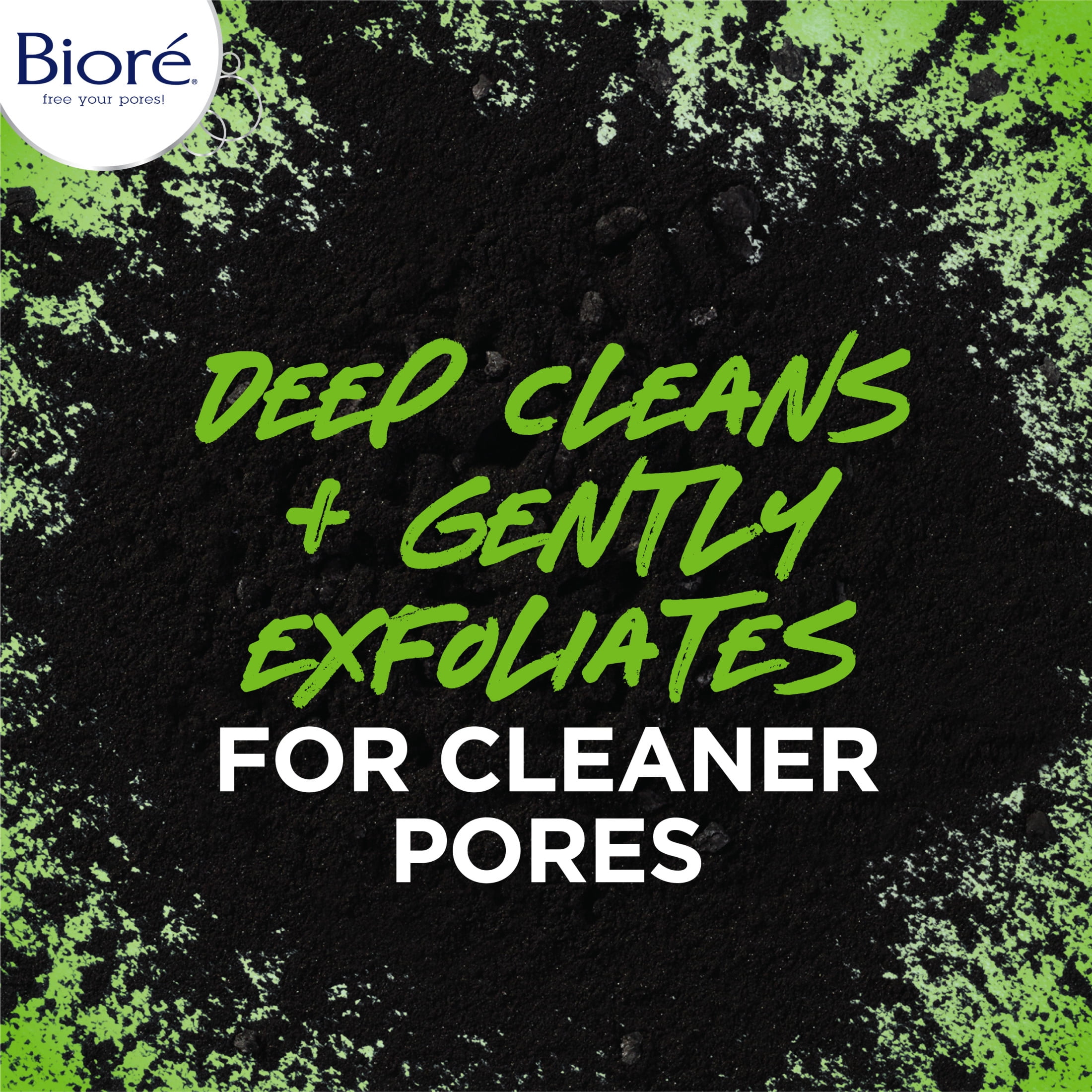 Bioré Pore Penetrating Charcoal Bar for Gentle Exfoliation, Normal to Oily Skin, 3.77 oz