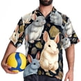 thumbnail image 4 of Tmall Men's Short Sleeve Hawaiian Shirt, Poplin Casual Printed Button Down, Summer Beach Unisex Shirts, 4 of 6