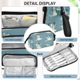 thumbnail image 4 of Fish Mouth Pencil Bag 9.45*3.74*5.9 Inches Pencil Bag Pencil Case Pencil Box Makeup Bag Suitable for Office and Study Cartoon Blue Seagull, 4 of 7