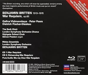 Galina Vishnevskaya - War Requiem - Music & Performance - CD