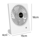 thumbnail image 2 of USB pequeño ventilador de escritorio ventilador portátil - ventilador pequeño de cuatro pulgadas cargando blanco Xemadio CPB-DE-LYY554-1, 2 of 5