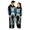 Z80-Black, variant on skeleton costume unisex – Men's Purple Skeleton Printed Jumpsuit, Zip Front One-Piece Breathable Air-Layer Polyester, Si