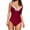 Wine, variant on Vedolay One Piece Swimsuits For Women Plus Size Swimsuit One Piece Bathing Suits for Women Tummy Control Swimwear, XXL