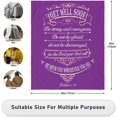 thumbnail image 4 of Get Well Soon Gifts for Women Blanket, Inspirational Encouragement Gifts for Women After Surgery, Surgery Recovery Feel Better Gifts for Women, Comforting Gifts for Cancer Patients Blanket 60" x 50", 4 of 6