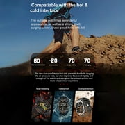 Rainbuvvy GT55 2.01 Inch Smart Watch Portable Bluetooth Headset IP67 Support Android 5.0/iOS 9 Compatible Sports Watch Silver