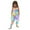97-Sky Blue, variant on Easter Girls Casual Jumpsuits Spaghetti Strap Sleeveless Loose Romper Long Pants with Pockets Kids Clothes