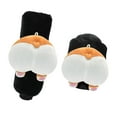 thumbnail image 4 of Car Knob Cover Protector Decoration Short Plush Cartoon AntiSlip Level Cover Gear Handbrake Cover, 4 of 7