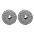 thumbnail image 1 of 2pcs Foot Elevating Pillow Ankle Protector Foot Support Pillow Elevator Cushion Heel Pillow Grey, 1 of 4