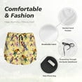 thumbnail image 6 of Fotbe Beautiful Bright Birds And Flowers Womens High Waist Running Shorts Athletic Workout Quick Dry Shorts for Women with Pockets Gym Yoga Summer Shorts-Medium, 6 of 9