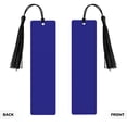 thumbnail image 2 of Kdxio Navy Print Metal Tassel Bookmarks,Perfect Gift for Art Lovers and Bookworms Metal Bookmarks for Women, 2 of 8