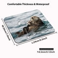 thumbnail image 2 of Mouse pad Wknoon nutrias marinas 24 x 20 cm impermeable, 2 of 6