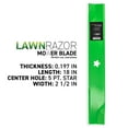 thumbnail image 3 of LawnRAZOR High Lift Blade for Husqvarna 52 inch 539112079 3 Pack 810-CBL2381D, 3 of 7
