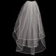 thumbnail image 2 of Boda Nupcial Velo , 1.5 M Velo De Para Novia De Flores, Bricolaje Suministros Para El Cabello Beige Soledad Boda nupcial de velo, 2 of 10