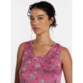 thumbnail image 5 of Joyspun Women's Tank Top and Shorts Pajama Set, 2-Piece, Sizes XS-3X, 5 of 6