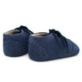 thumbnail image 2 of URMAGIC Toddler Baby Boys Girls Matte PU Leather Moccasins Soft Sole Flats Shoes, 2 of 6