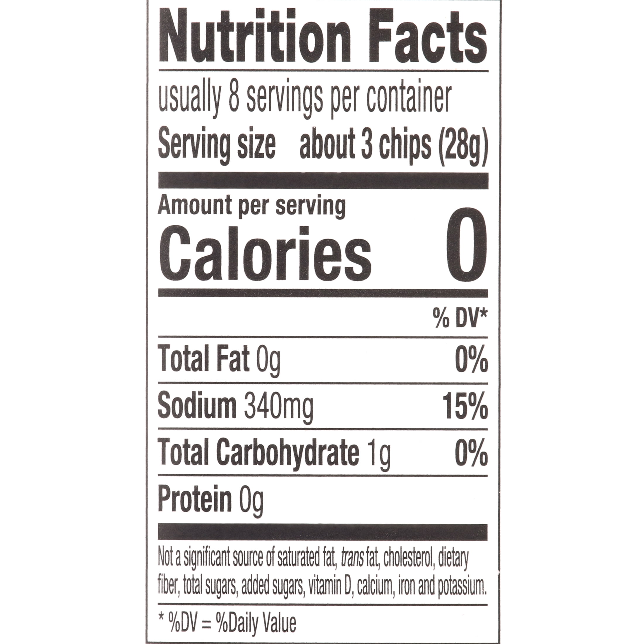 Vlasic Farmers Garden Zesty Garlic Chips Pickles 26 fl oz