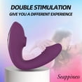 thumbnail image 3 of Satisfyer Double Joy Vibrador para Parejas con Control por App - Estimulación del Punto G y el Clítoris, en Forma de U, Morado Satisfyer ER, 3 of 5