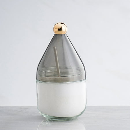 

Creative Glass Seasoning Bottle Durable Fragile Seasoning Set for Salt Sugar Cubes Powdered Creamer