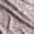 thumbnail image 1 of Soimoi Sea Shell Print,Cotton Cambric, Quilting Fabric Sold by The Yard 42 Inch Wide, Medium Weight Cotton Fabric, SewingSupplies,Dark Rose Brown, 1 of 5