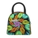thumbnail image 1 of Balery Hippie Style Bolsa de Almuerzo para Mujeres, Caja de Almuerzo, Bolsa de Almuerzo Pequeña Impermeable, Tote de Almuerzo Reutilizable con Gran Capacidad, 1 of 6