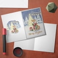 thumbnail image 3 of Merry Christmas Shiba Inu Snowy Winter with Gifts Tree Decorations 5x7in Folded Greeting Card Shibas Dog Lovers Gifts Idea Single Note Card with Envelope - 12020, 3 of 5