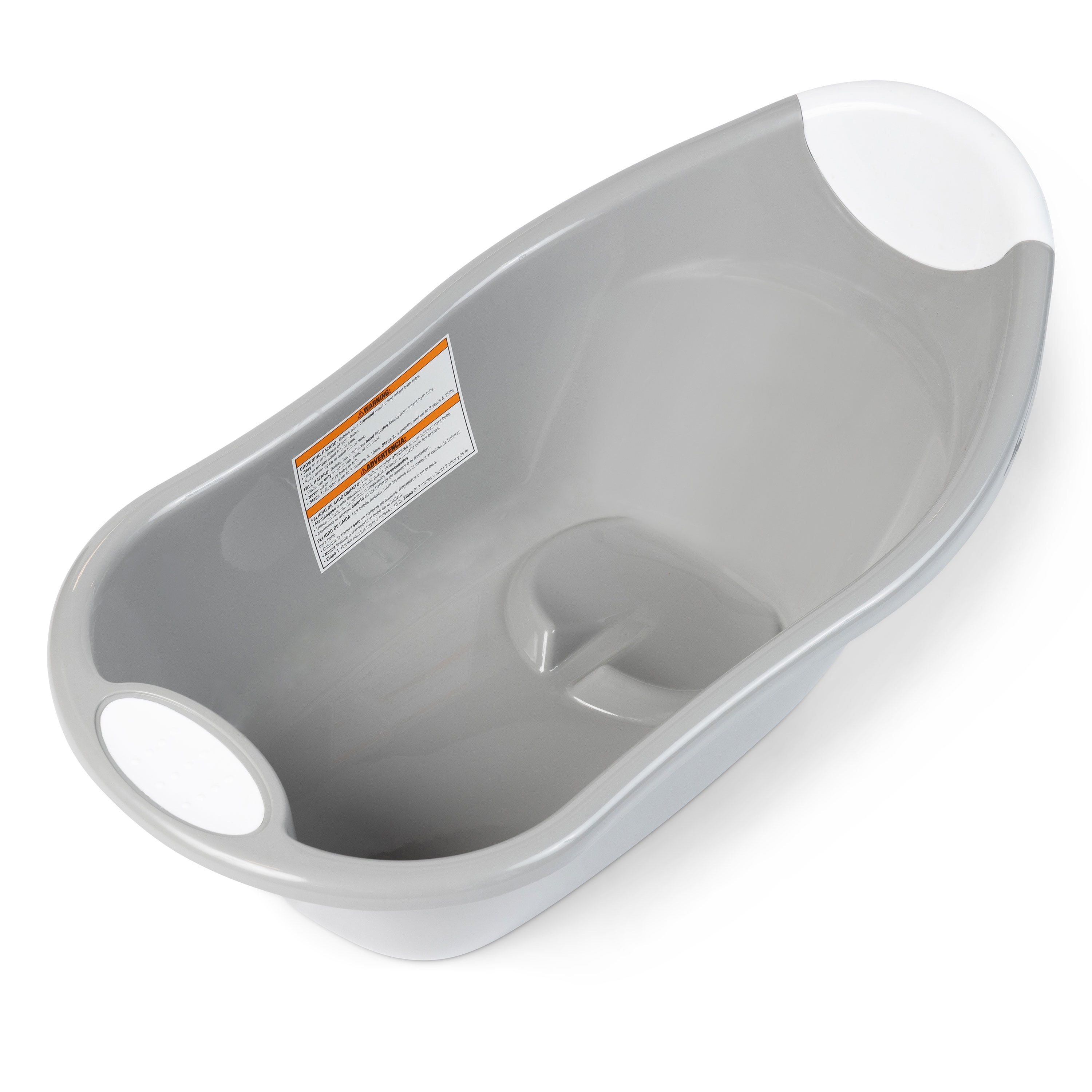Regalo Baby Basics Grow with Me Infant Bath Tub, Grey, Unisex, Plastic