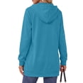 thumbnail image 5 of MOSHU Plus Size Women Zip Up Hoodies Long Sleeve Cotton Fleece Sweatshirts for Women Casual Hooded Jackets Fall Tops with Pockets, 5 of 10