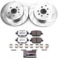 thumbnail image 3 of PowerStop Rear Z36 Truck & Tow Carbon-Fiber Ceramic Brake Pad and Drilled and Slotted Rotor Kit Fits: LAND ROVER Select Models K5653-36, 3 of 9