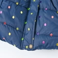 thumbnail image 7 of Girls' Winter Coat Outwear Parka Long Sleeve Waist Quilted Clothes Solid Color Heavy Overcoat with Pockets Holiday Winter Warm Tops Heavy Parka 4-12 Years Daily Deals, 7 of 7