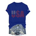 thumbnail image 4 of Duqingm Patriotic Shirts for Men 4th of July 250 Years America 1776 2026 250th USA Patriotic T-Shirt Blue,3XL, 4 of 5