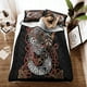thumbnail image 3 of Viking Doona Cover - Fenrir - Viking Quilt Bed Set Rlt12, 3 of 5