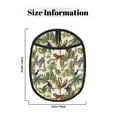 thumbnail image 3 of Pofeuu Jungle Animals Print Silicone Pot Mat Mitten With Hanging Loop Heat Resistant Oven Mitts Non-Slip Bbq Baking Smoking Potholders, 3 of 7