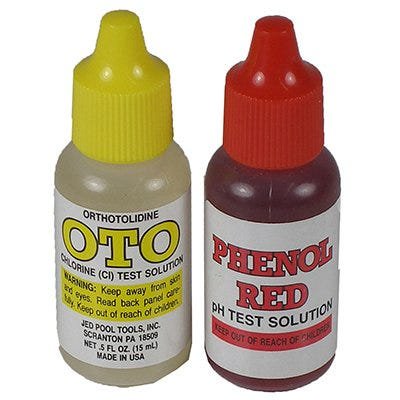 JED Pool Test Kit Refill  2-Way 1 Pack