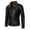 Black, variant on Durtebeua Men's Casual Real Leather Quilted Style Motorcycle Jacket Men Leather Jacket Casual
