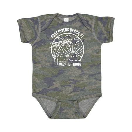 

Inktastic Summer Vacation Mode Fort Myers Beach Florida Gift Baby Boy or Baby Girl Bodysuit