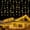 yellow_Free Size, variant on YOHAVEN LED Icicle Lights Outdoor Christmas Decorations, 16.4FT 216 LED Curtain String Lights Waterproof 8 Modes Holiday Lights for Roof Balcony Tree Xmas Decor