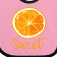 thumbnail image 4 of Inktastic Sweet Orange Boys or Girls Baby Bib, 4 of 4