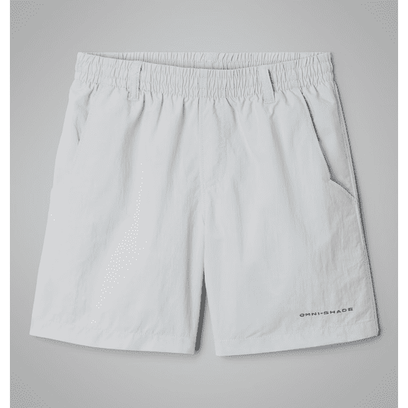 Columbia COOL GREY Boys' PFG Backcast II Shorts, US Small