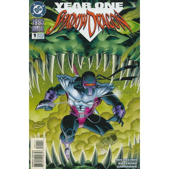Shadowdragon Annual #1 VF ; DC Comic Book