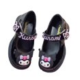 thumbnail image 5 of Zapatos de cuero pequeños de princesa británica negra para niña, suelas blandas para primavera y otoño, nuevos zapatos de primavera Mary Jane con suela gruesa 2024, 5 of 5