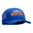 thumbnail image 5 of Rather Be Hunting Embroidered Low Profile Mesh Snapback - Royal OSFM, 5 of 5