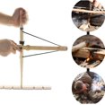 thumbnail image 3 of Bow Drill Kit Fire Starter, Primitive Wood, Survival Practice Friction Fire Tool for Scout Outdoor Activity Teaching, Outward Bound Training, Wildness Survival Beginner, 3 of 7