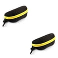 thumbnail image 2 of Advancent Estuche de almacenamiento para gafas de sol, organizador a prueba de golpes, para hombres y mujeres, amarillo Type2 NO2, 2 of 6