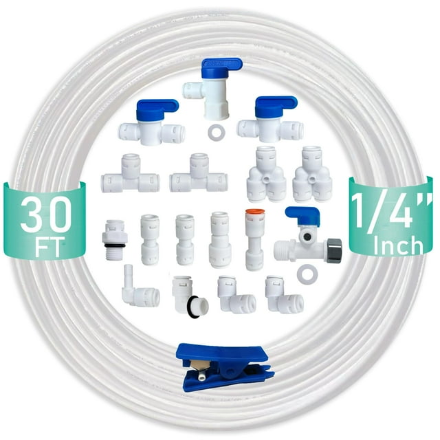 Accesorios de filtro de agua ESHIONG con certificación NSF 1/4 Push Connect