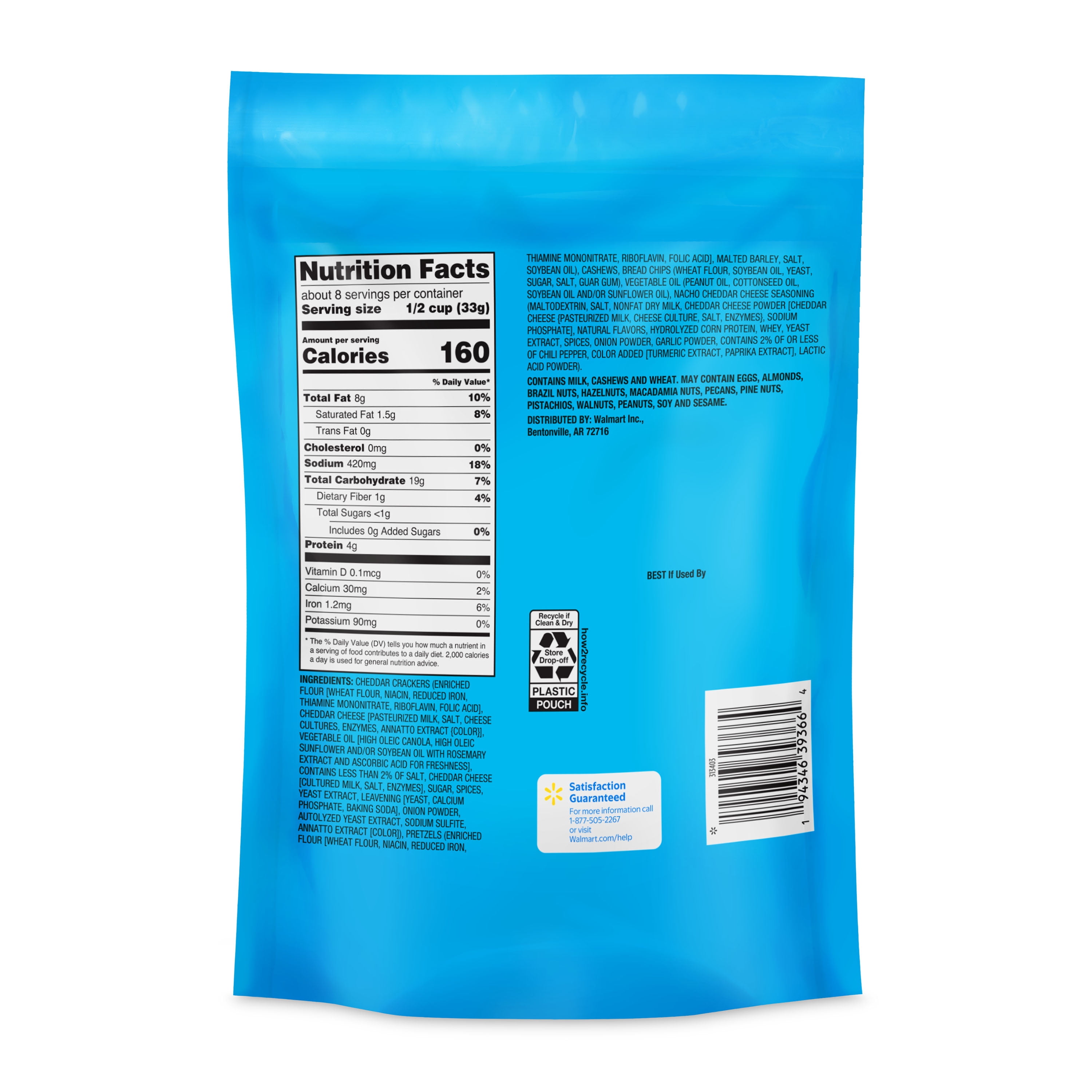 Great Value Cheddar Penguin Blast Trail Mix, 9 oz
