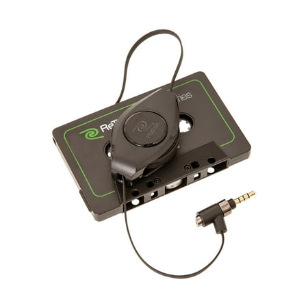 Lot of 2 ReTrak ETPRCSSTT Retractable Premier Cassette Adapter With Hands-Free Microphone